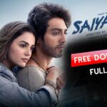 Poster of Saiyaara (2025) Bollywood movie available to watch online and download in Hindi with reviews